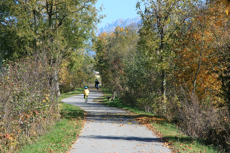 Biking in the Dolomites Italy