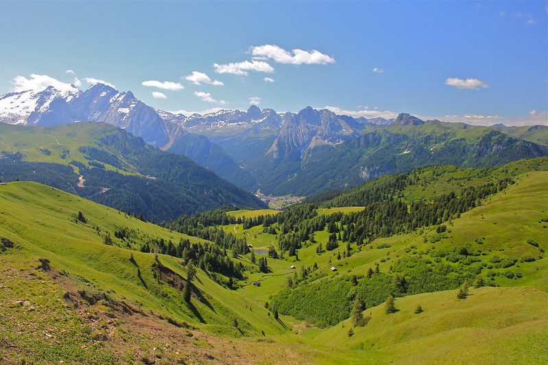 Biking in the Dolomites Italy