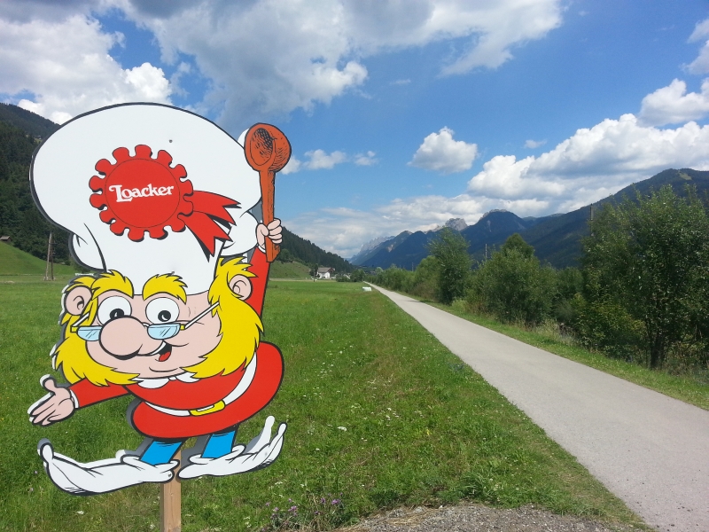 Dolomites biking