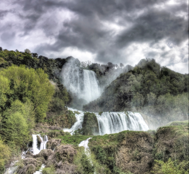 Marmore Falls by Crisitano Pelagracci on Flickr. Image used with permission. Marmore Falls Cascata Umbria Italy