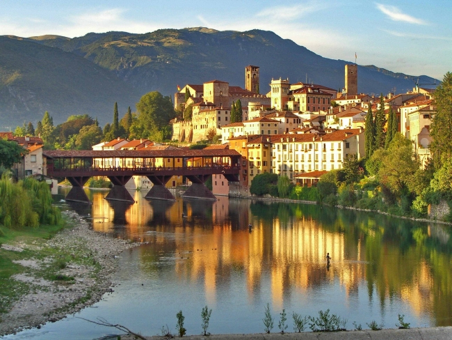 Off the beaten track near Venice, Bassano del Grappa