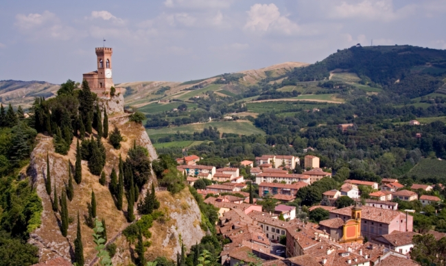 Off the beaten path near Bologna, Brisighella