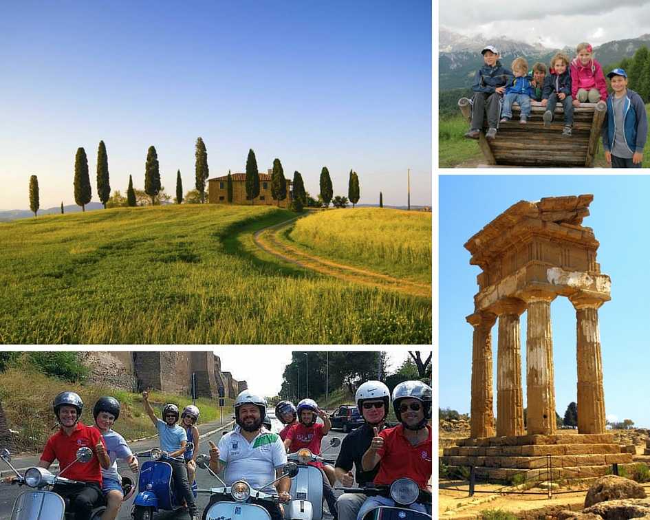 family guided tours italy