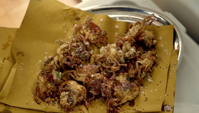 Local food in Venice: moeche Local food in Venice: moeche